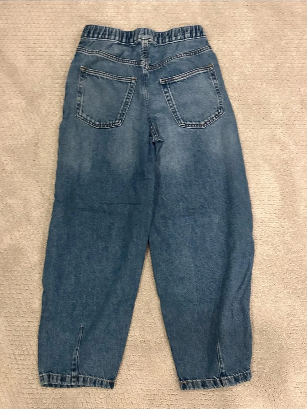 Gap Kids Elastic Waist Blue Denim Jeans - Pack XL